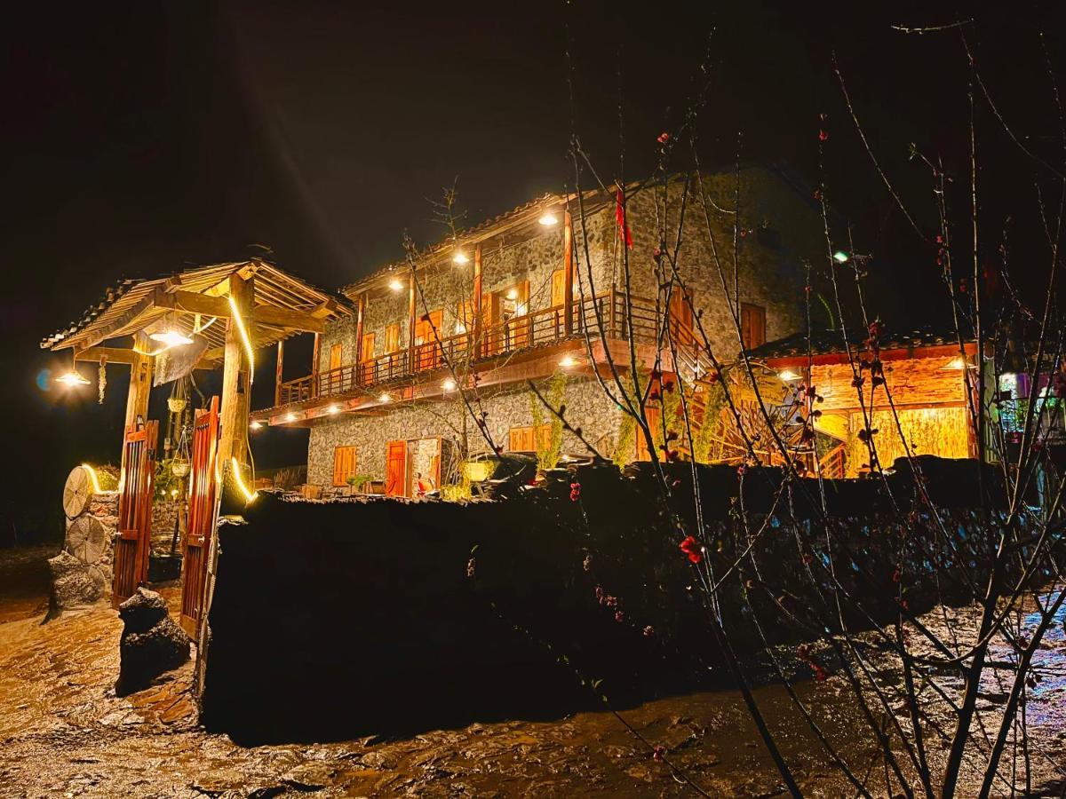 Tay Homestay Lang Da Co Khuoi Ky- Ban Gioc カオバン エクステリア 写真