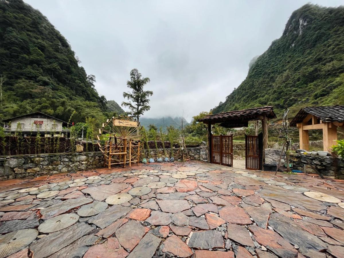 Tay Homestay Lang Da Co Khuoi Ky- Ban Gioc カオバン エクステリア 写真