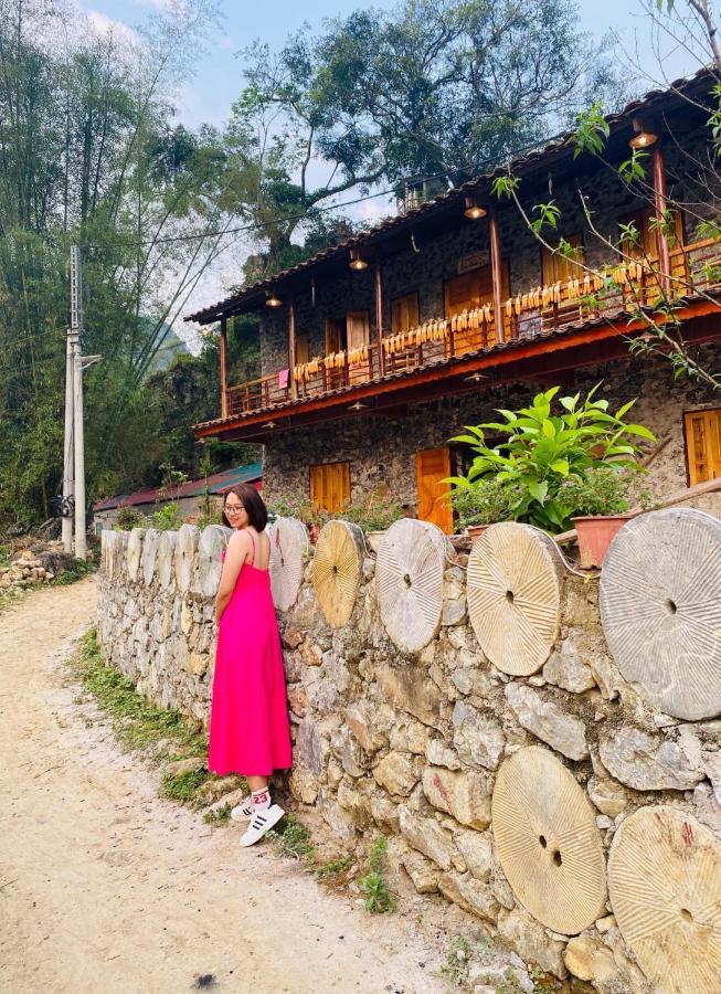 Tay Homestay Lang Da Co Khuoi Ky- Ban Gioc カオバン エクステリア 写真