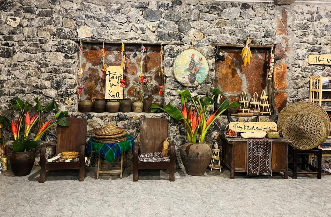 Tay Homestay Lang Da Co Khuoi Ky- Ban Gioc カオバン エクステリア 写真