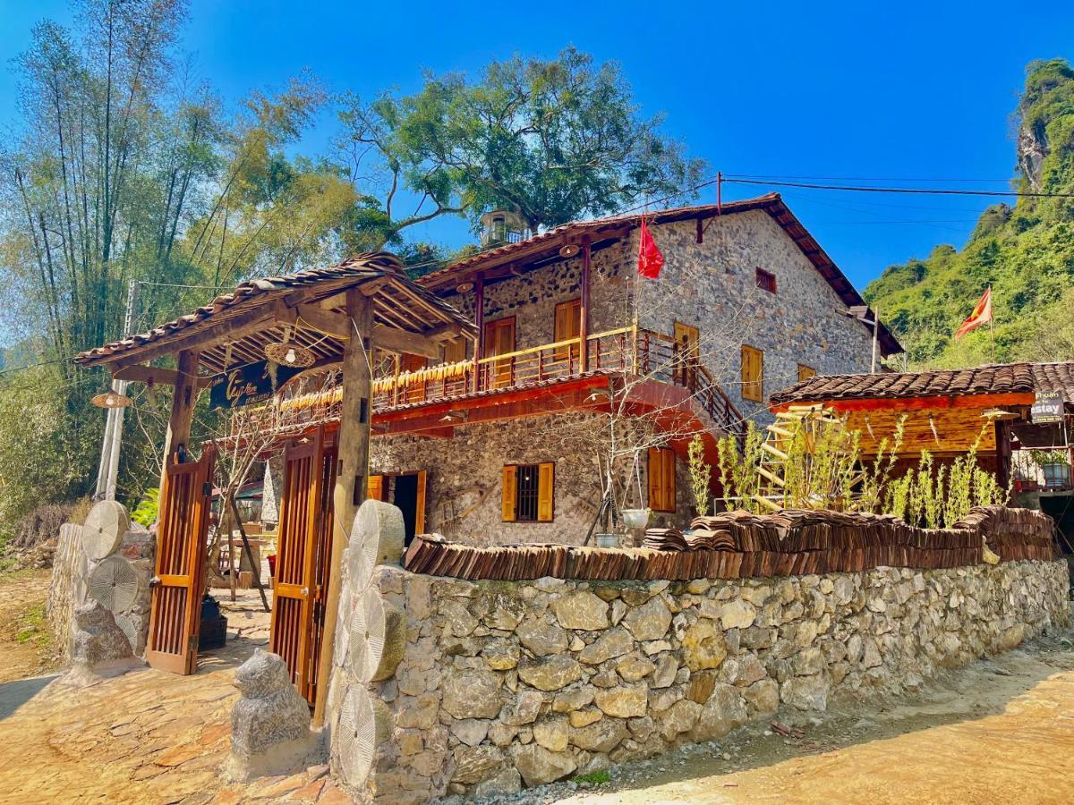 Tay Homestay Lang Da Co Khuoi Ky- Ban Gioc カオバン エクステリア 写真