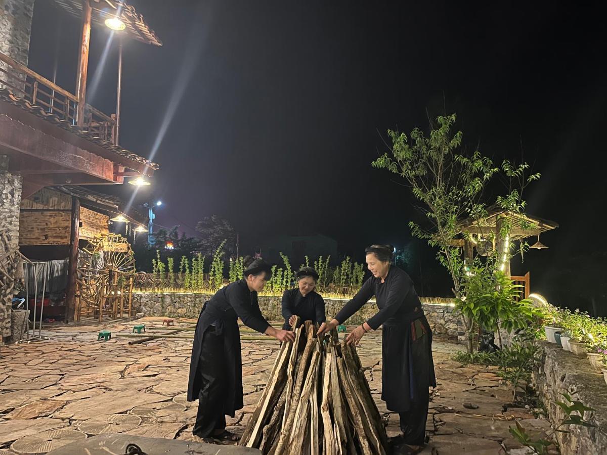 Tay Homestay Lang Da Co Khuoi Ky- Ban Gioc カオバン エクステリア 写真
