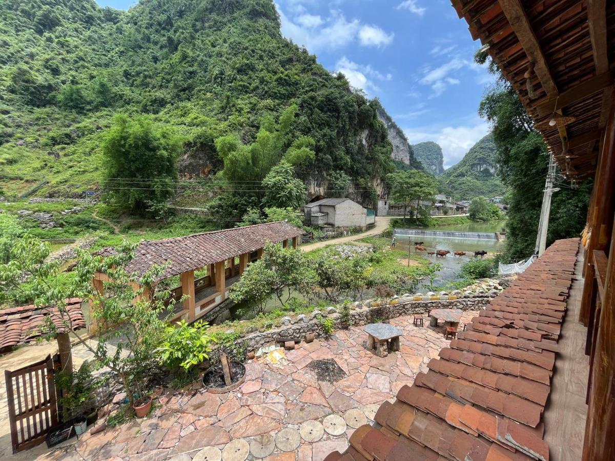 Tay Homestay Lang Da Co Khuoi Ky- Ban Gioc カオバン エクステリア 写真