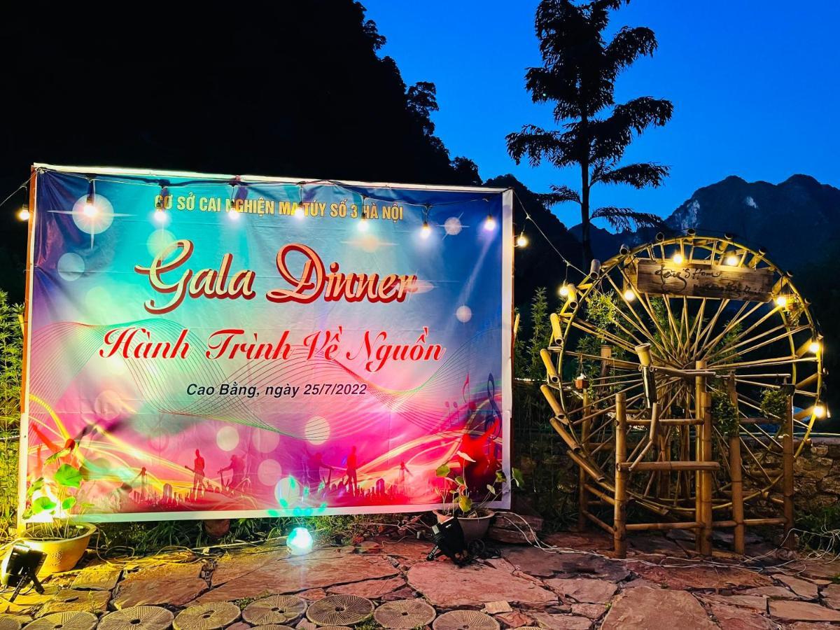 Tay Homestay Lang Da Co Khuoi Ky- Ban Gioc カオバン エクステリア 写真